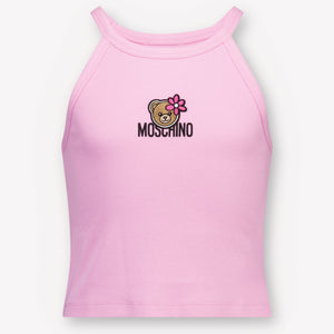Moschino Kinder Mädchen T-Shirt In Rosa