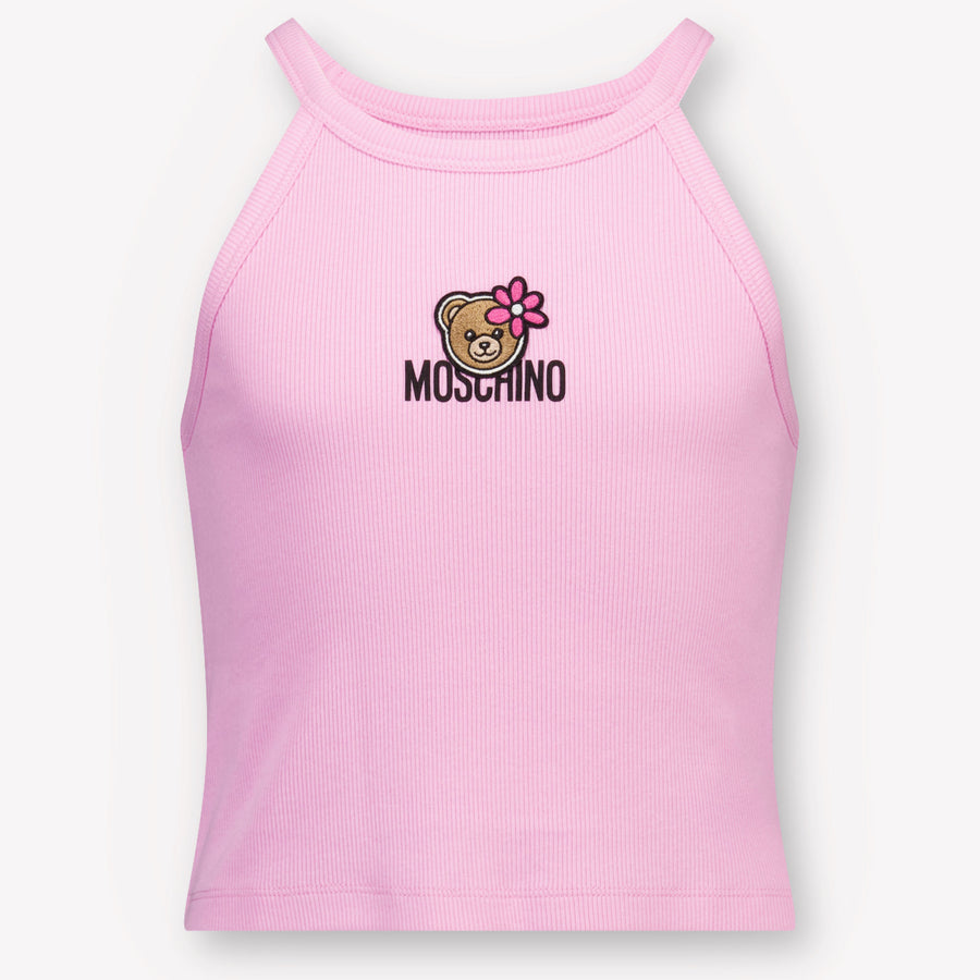 Moschino Kinder Mädchen T-Shirt In Rosa
