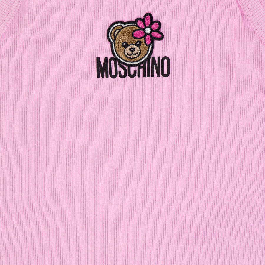 Moschino Kinder Mädchen T-Shirt In Rosa