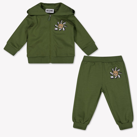 Moschino Baby Jungen Jogginganzug In Armee