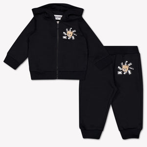 Moschino Baby Jungen Jogginganzug In Schwarz