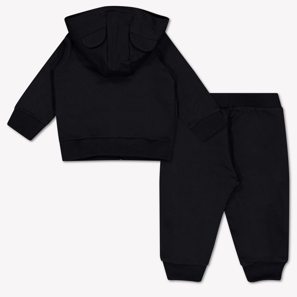 Moschino bebe Chicos Traje de jogging En Negro