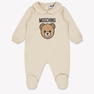 Moschino Baby-Unisex-Spielanzüge in Beige