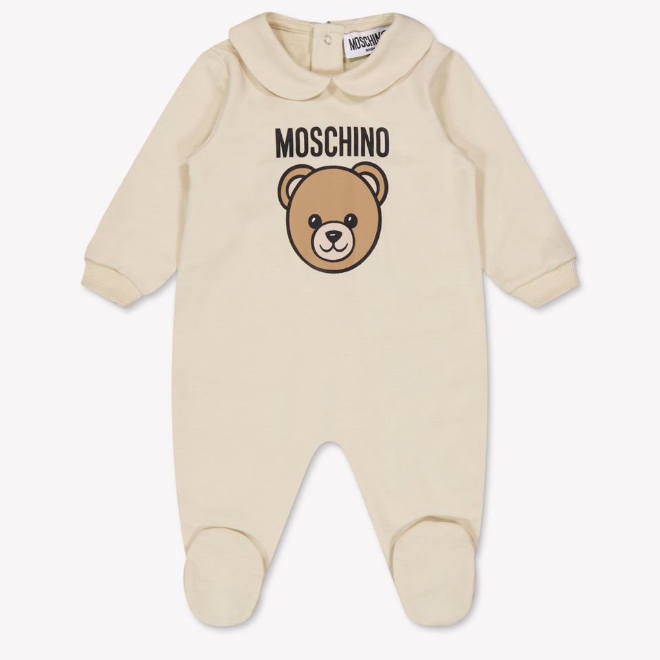 Moschino Bambino Unisex Tute corte dentro Beige