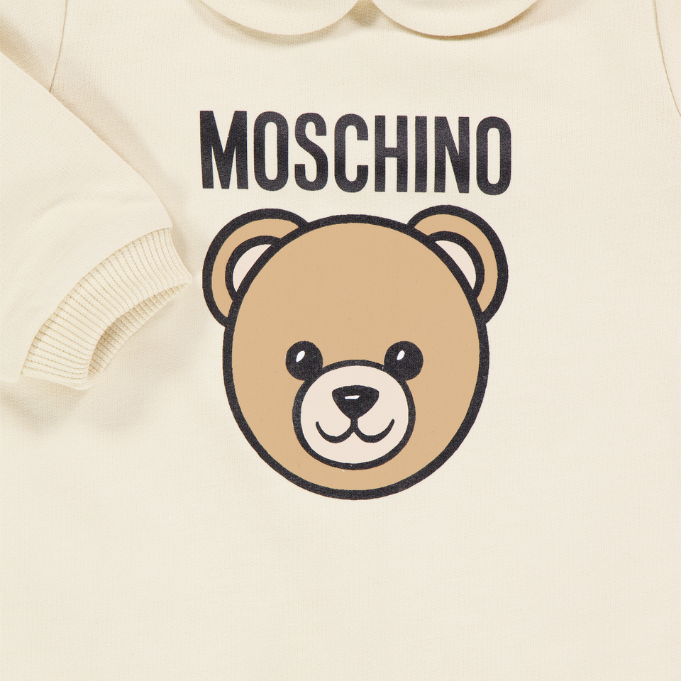 Moschino Bambino Unisex Tute corte dentro Beige