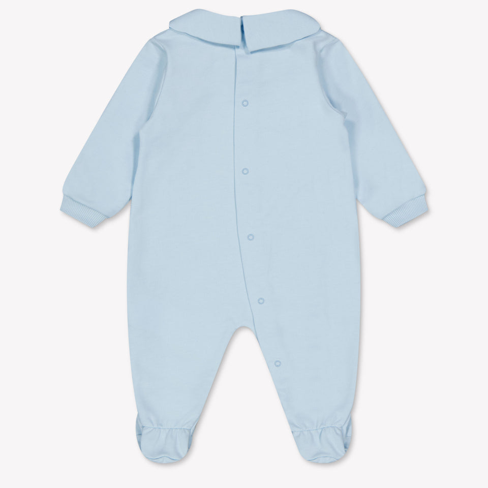 Moschino Baby-Unisex-Spielanzüge in Hellblau