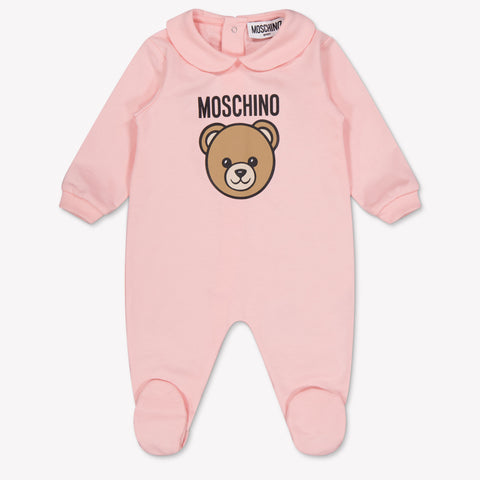 Moschino Baby Mädchen Playsuits in Hellrosa