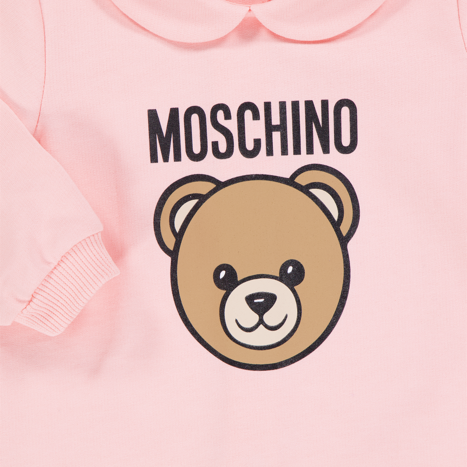 Moschino Baby Mädchen Playsuits in Hellrosa