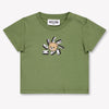 Moschino Bébé Unisexe T-shirt dans Armée