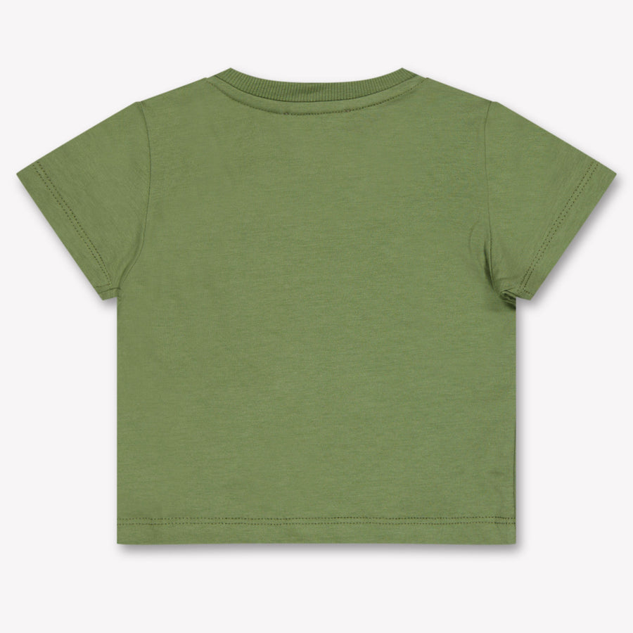 Moschino Unisex-T-Shirt für Babys Armee