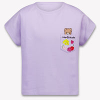 Moschino niños Chicas Camiseta adentro Lila