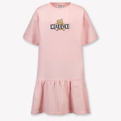 Moschino Bambini Ragazze Vestirsi Rosa Chiaro