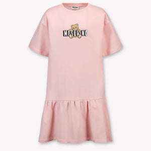 Moschino niños Chicas Vístete Rosa claro