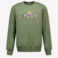 Moschino Kinder Unisex-Pullover Armee