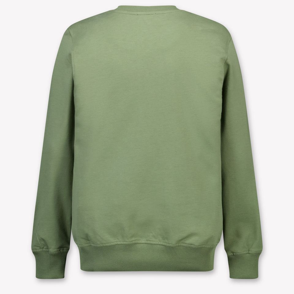 Moschino Kinder Unisex-Pullover Armee