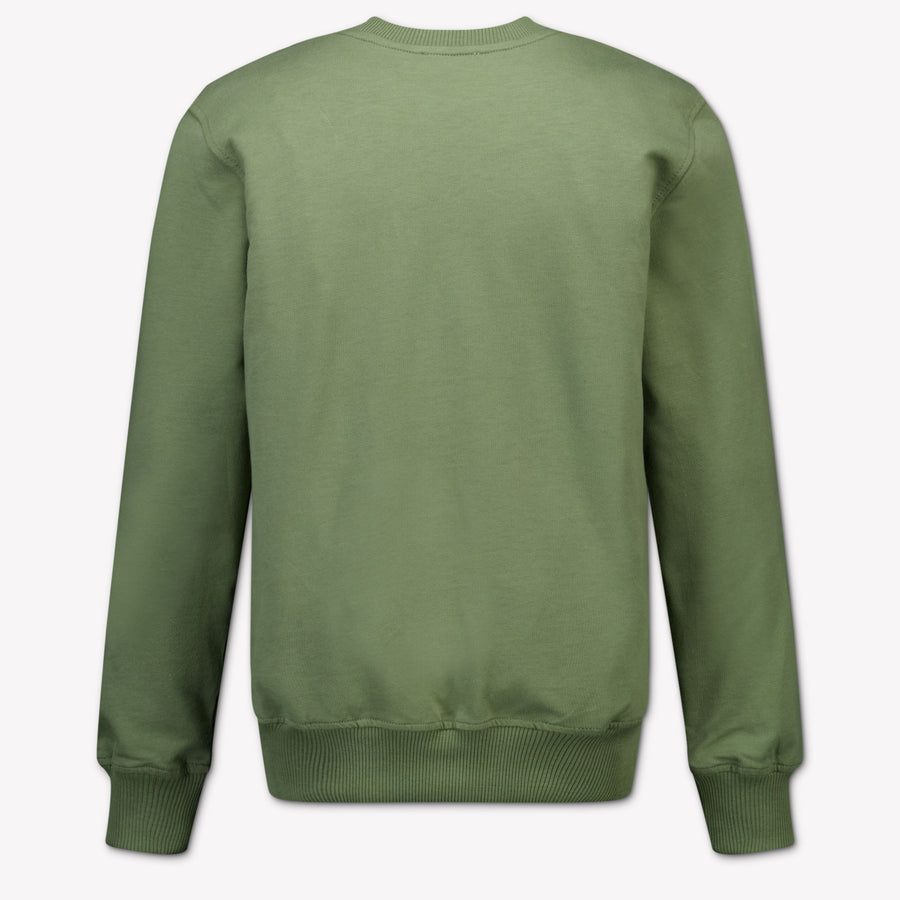 Moschino Kinder Unisex-Pullover Armee