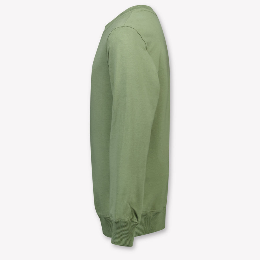 Moschino Kinder Unisex-Pullover Armee