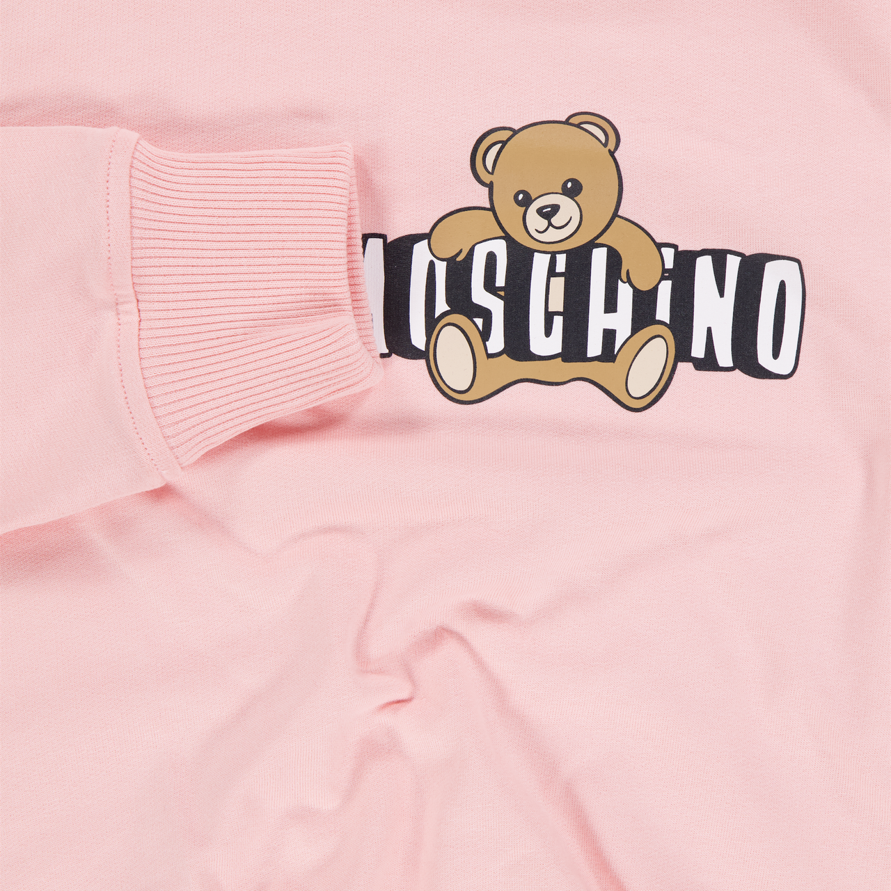 Moschino Kinder Unisex-Pullover Hellrosa