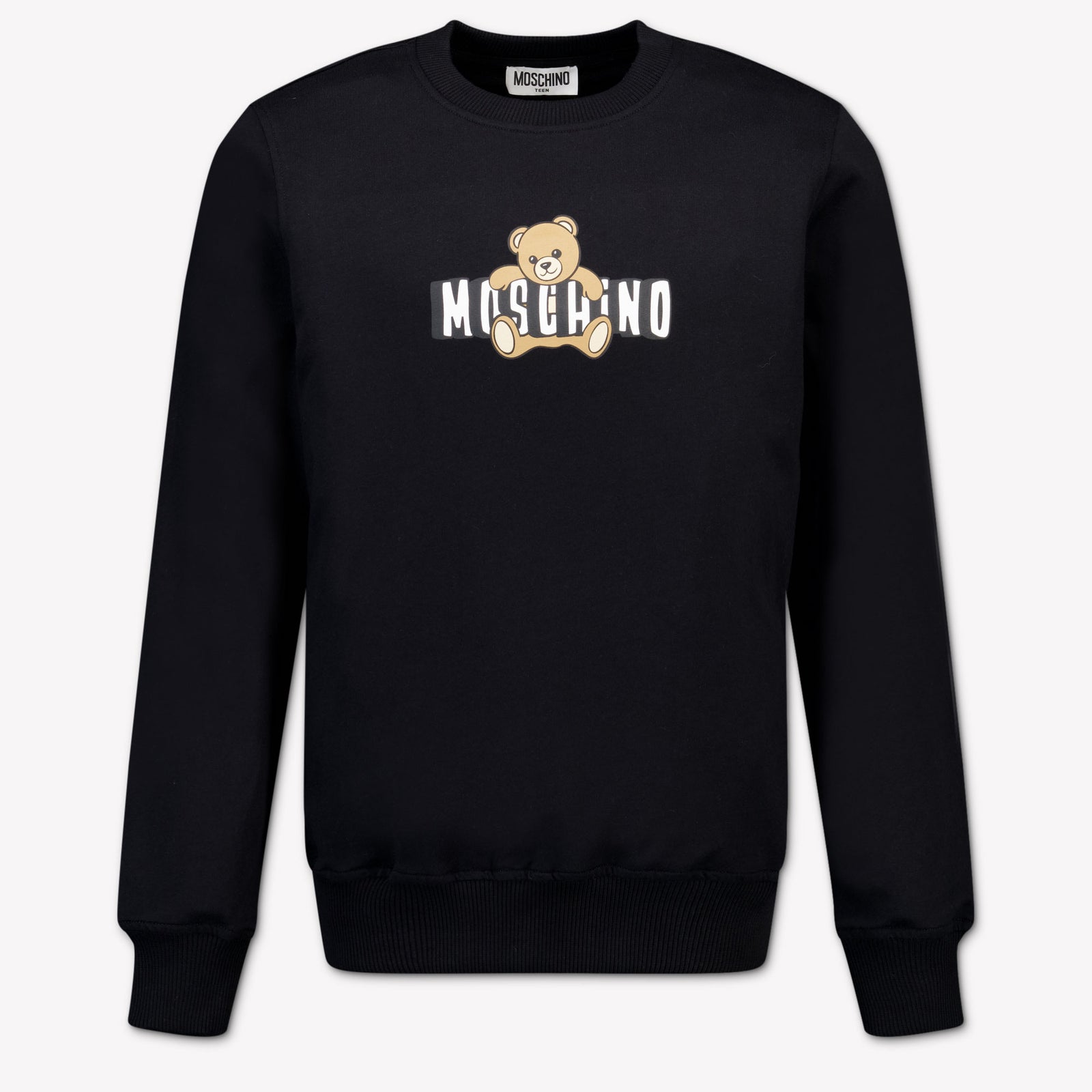Moschino Kinder Unisex-Pullover Schwarz