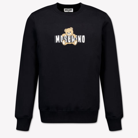 Moschino niños Unisex suéter en Negro