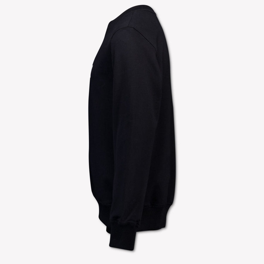 Moschino Kinder Unisex-Pullover Schwarz