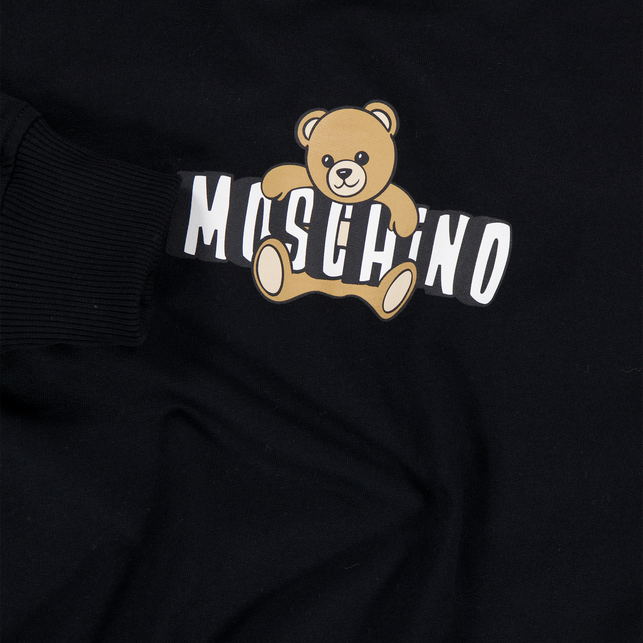 Moschino Kinder Unisex-Pullover Schwarz