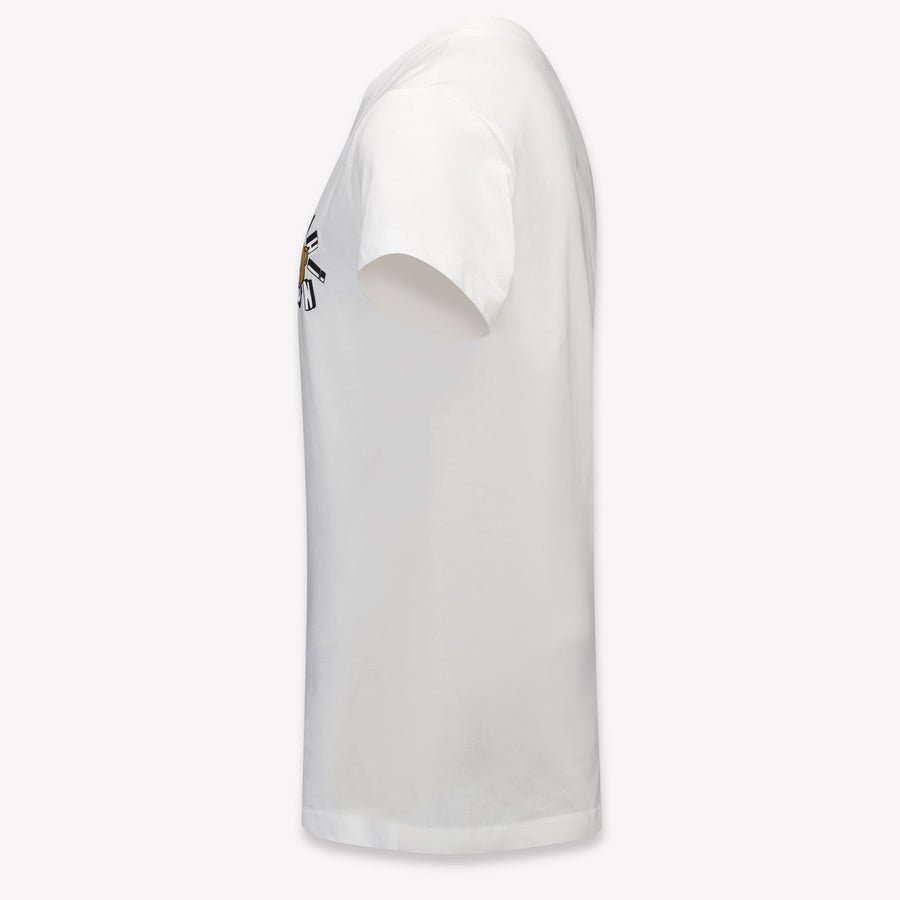 Moschino niños Chicos Camiseta adentro Blanco