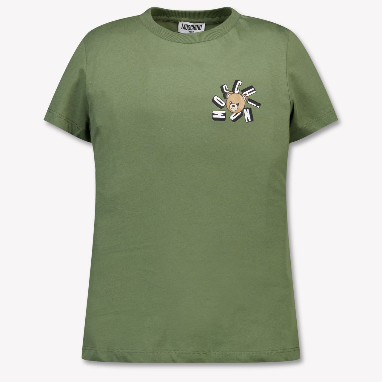 Moschino Kinder Jungen T-Shirt In Armee