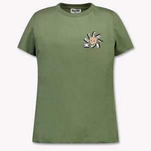 Moschino Kinder Jungen T-Shirt In Armee
