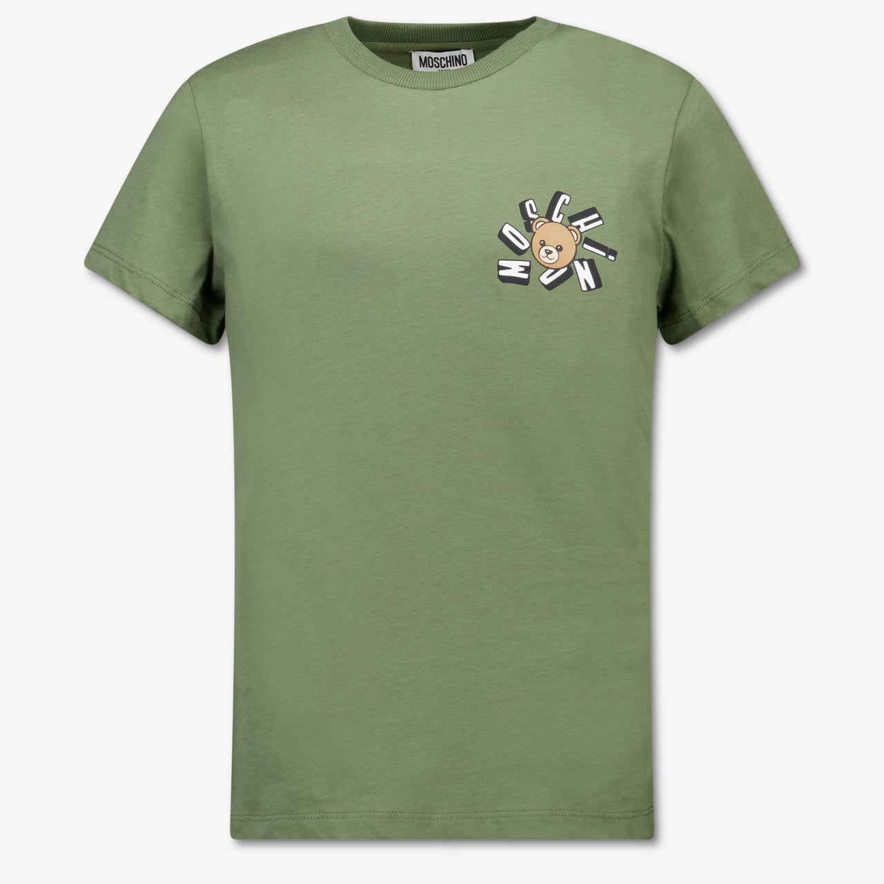 Moschino Kinder Jungen T-Shirt In Armee