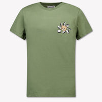 Moschino Kinder Jungen T-Shirt In Armee