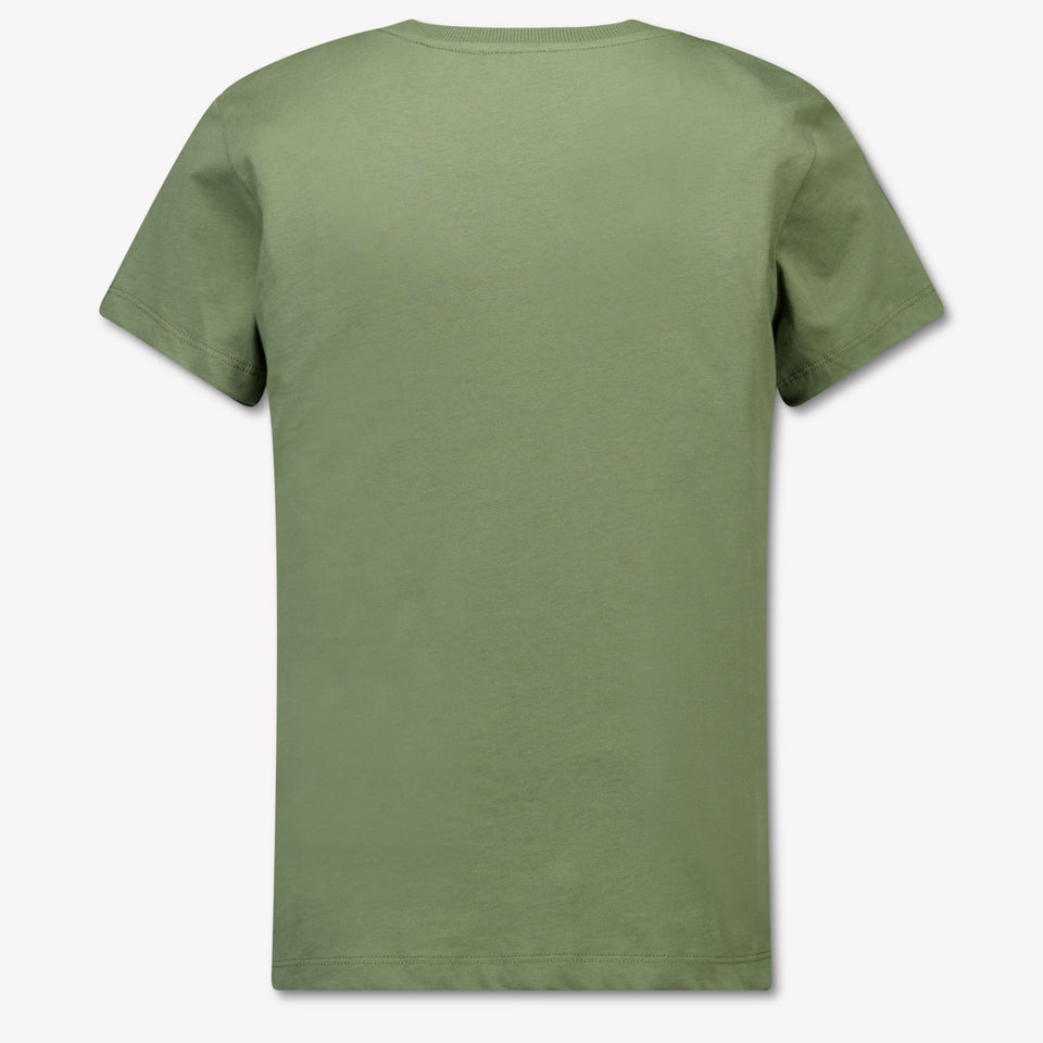 Moschino Kinder Jongens T-Shirt In Army