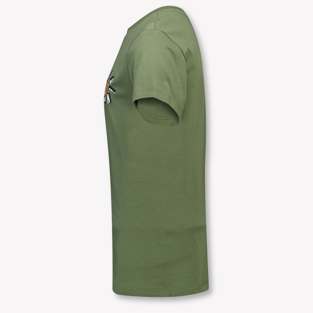 Moschino Kinder Jungen T-Shirt In Armee