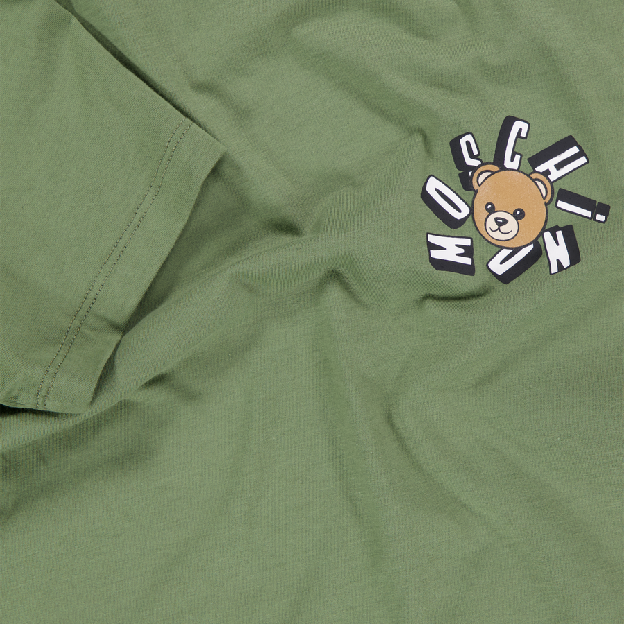 Moschino Kinder Jungen T-Shirt In Armee