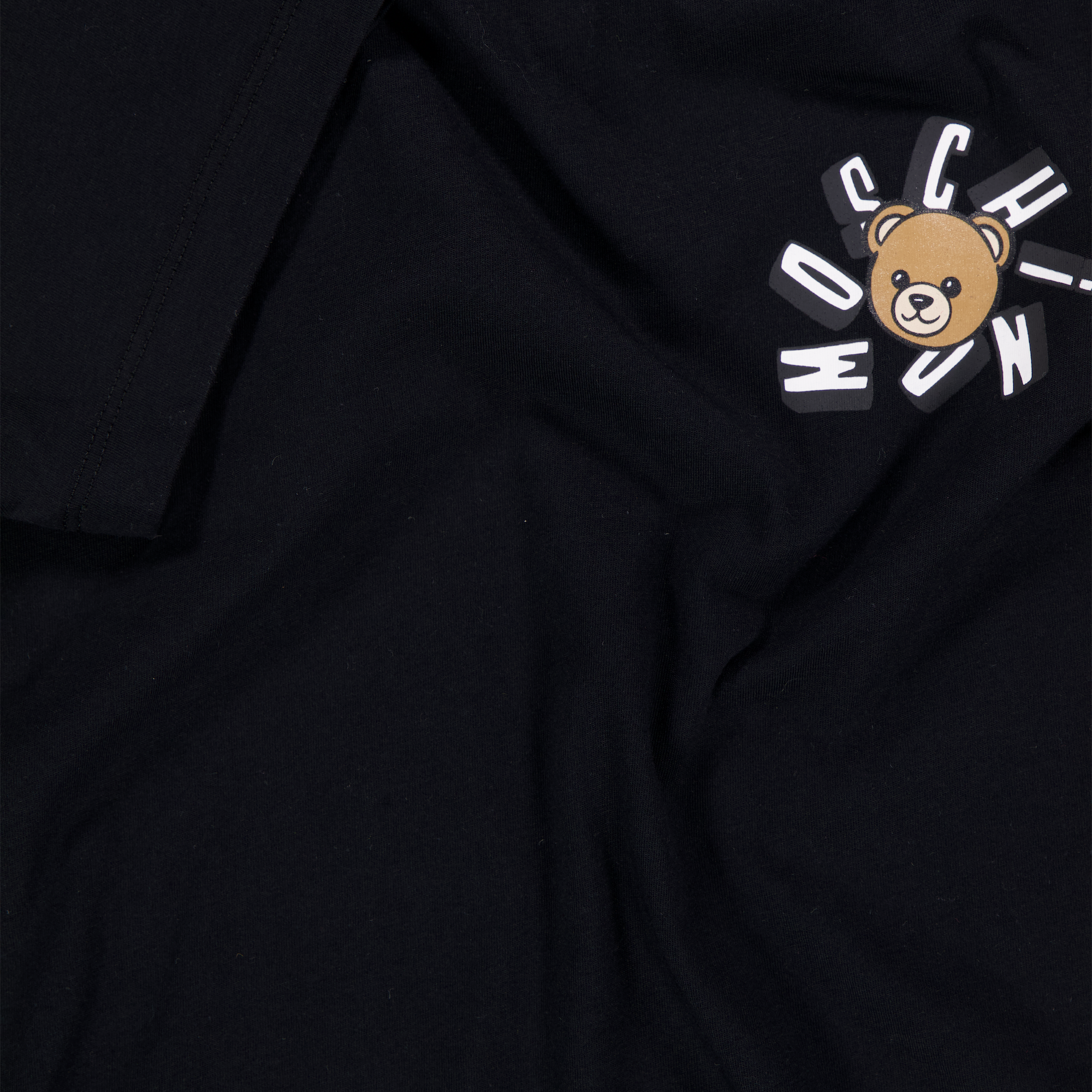 Moschino Bambini Ragazzi Maglietta dentro Nero