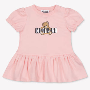 Moschino Bébé Filles Habillez-vous Rose Léger