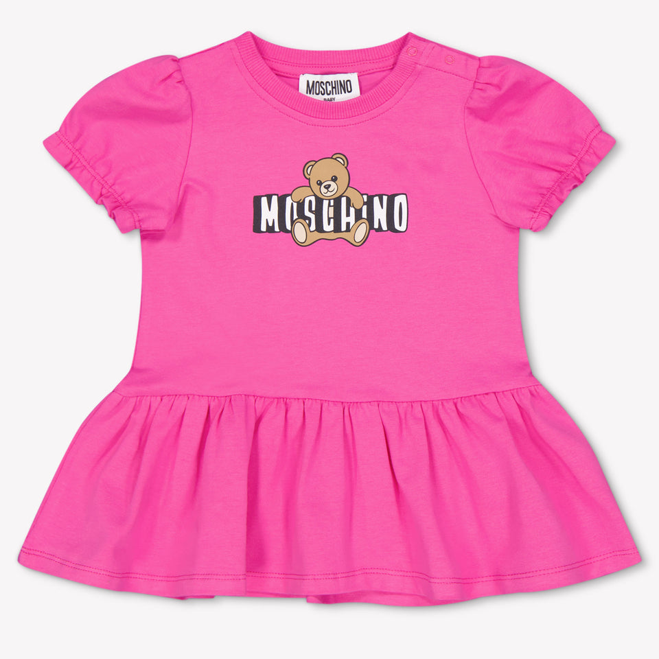 Moschino Bambino Ragazze Vestirsi Fucsia