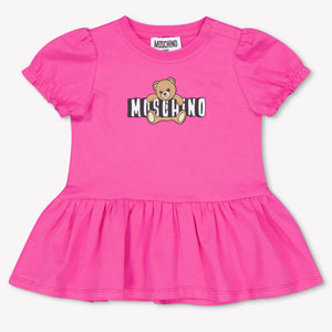 Moschino bebe Chicas Vístete Fucsia