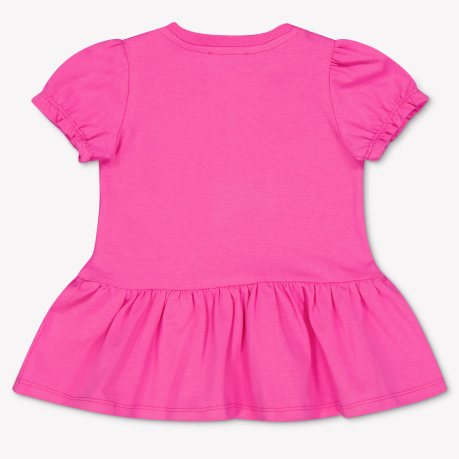 Moschino bebe Chicas Vístete Fucsia