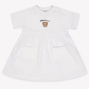Moschino Baby Mädchen Zieh dich an Weiß