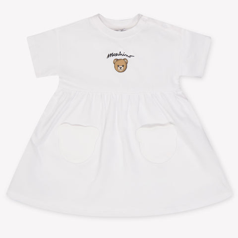 Moschino Bébé Filles Habillez-vous Blanc
