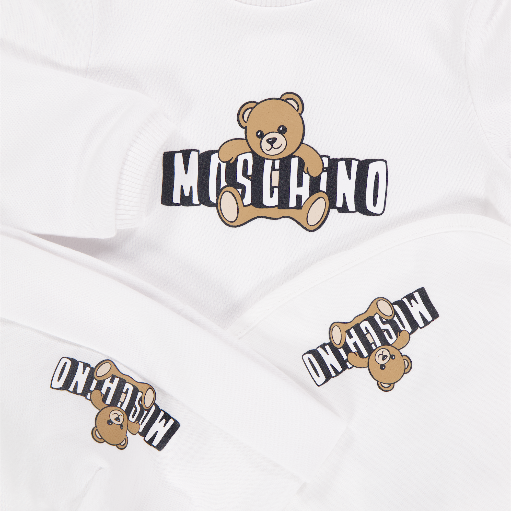 Moschino Bébé Unisexe Combishorts en Blanc