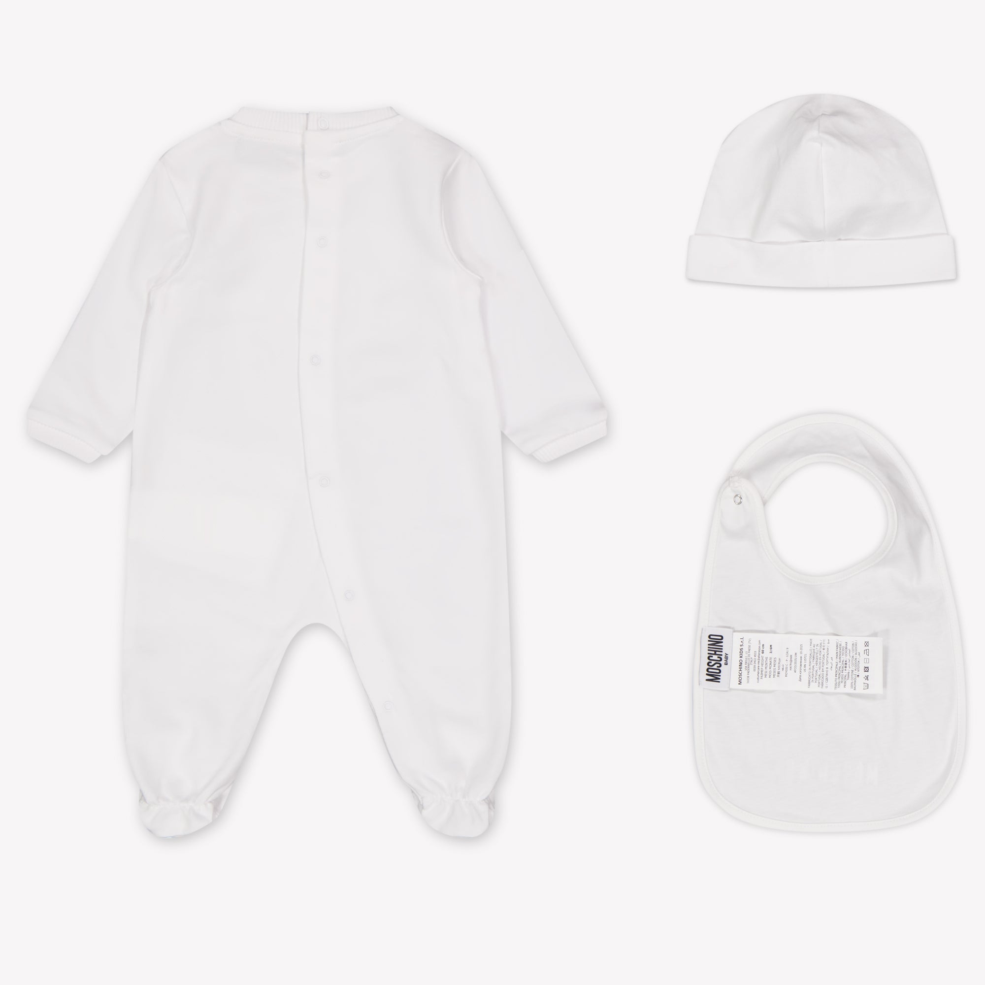 Moschino Bébé Unisexe Combishorts en Blanc