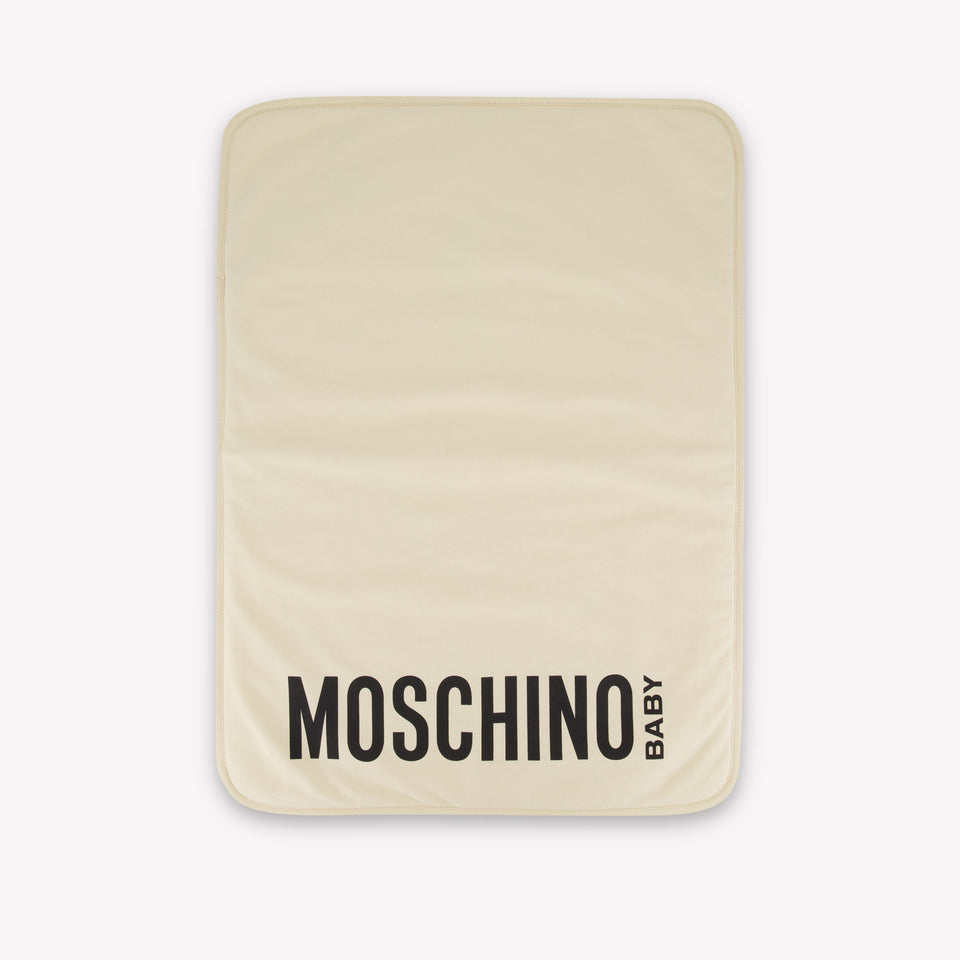 Moschino Baby Unisex Wickeltasche In Beige