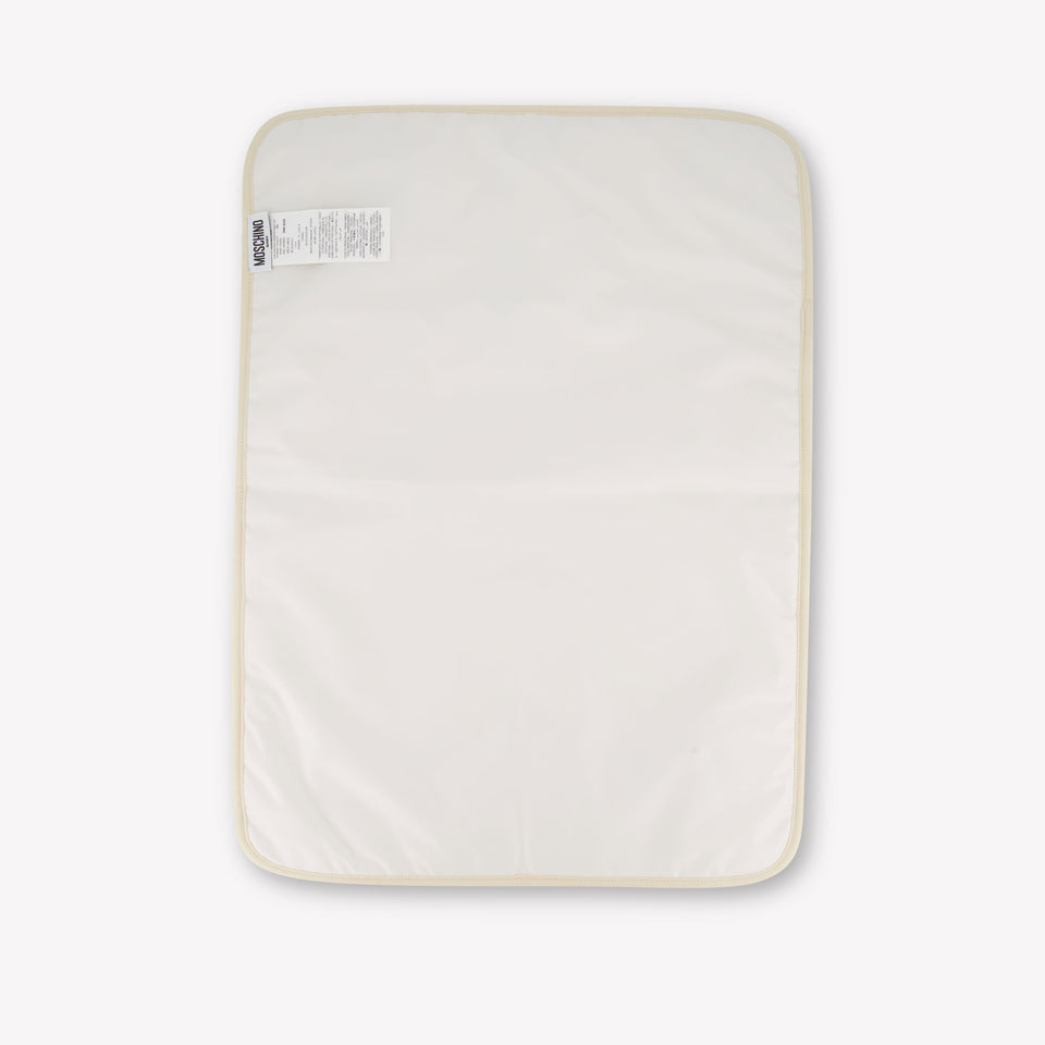 Moschino Baby Unisex Wickeltasche In Beige
