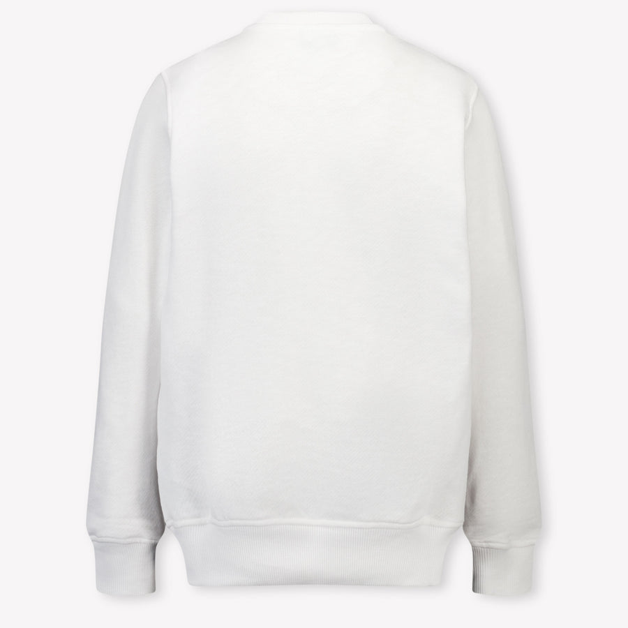 Moschino Kinder Unisex-Pullover Weiß