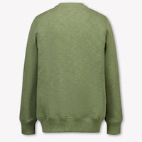 Moschino Kinder Unisex-Pullover Armee