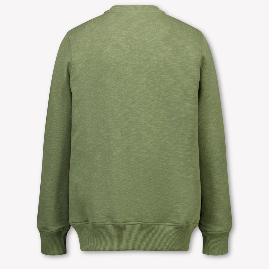 Moschino Kinder Unisex-Pullover Armee