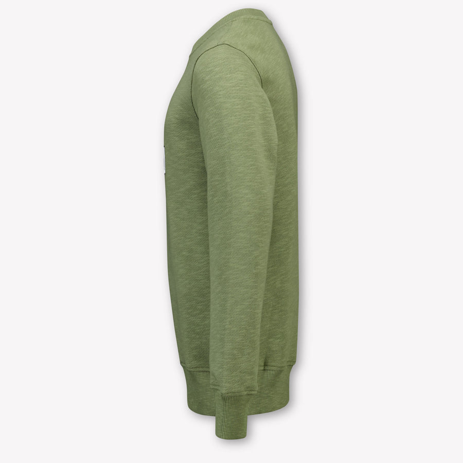 Moschino Kinder Unisex-Pullover Armee