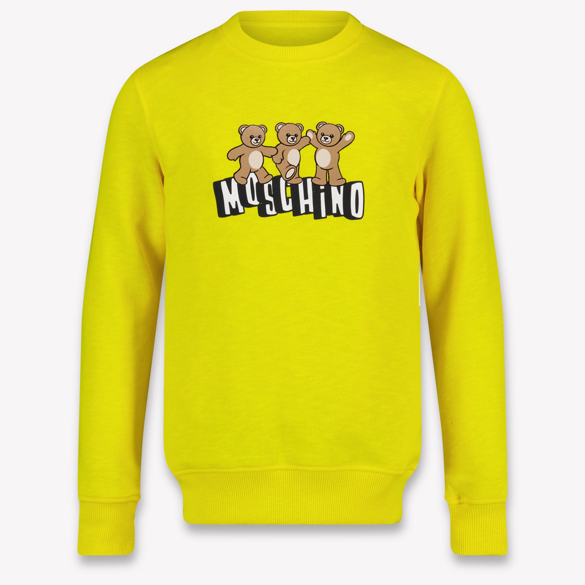 Moschino niños Unisex suéter en Amarillo